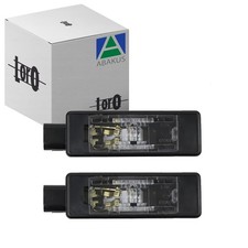 ABAKUS LED KENNZEICHENLEUCHTE BEIDSEITIG PASSEND FÜR CITROËN C-ELYSEE C3 DS3