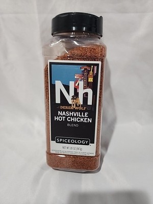 Spiceology & Derek Wolf Nashville Hot Chicken Seasoning Spicy BBQ 1.25LBS 06/27