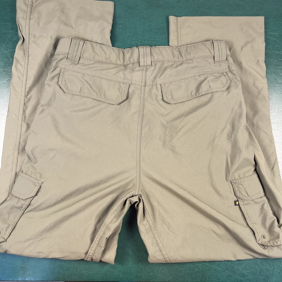 Boy Scouts of America Switchback Pants Mens Small Green Nylon Shorts Conversion - Image 2 of 4
