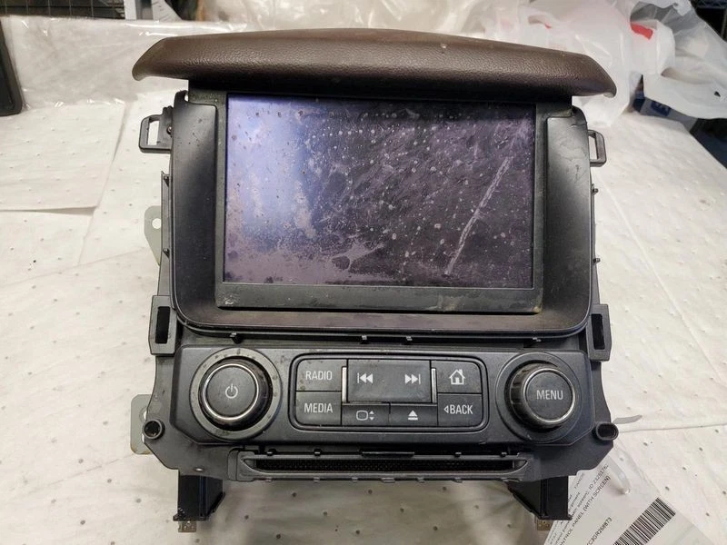 2016 Chevy Tahoe Radio Control Panel With Display Screen OEM Foto 4 de 4