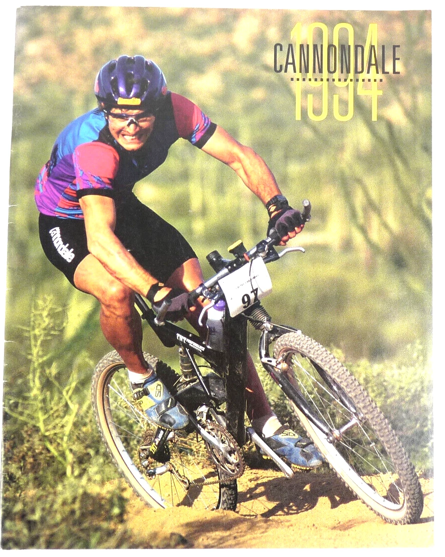 Cannondale Bicycle catalog 1994 50 pages NOS eBay