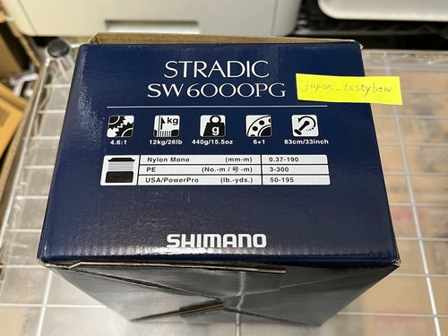 Shimano 20 STRADIC SW 6000PG Spinning Reel - Picture 5 of 5