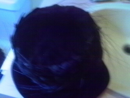 SOMBRERO KOKIN DE TERCIOPELO NEGRO CRIN DE CABALLO Y PLUMA DOWNTON GATSBY PRECIOSO 400 ORG SFA - Imagen 10 de 12