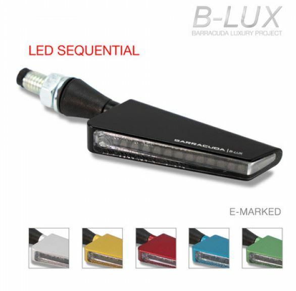 Clignotants SQ-LED B-LUX Barracuda pour vos sorties moto sportives et balades urbaines