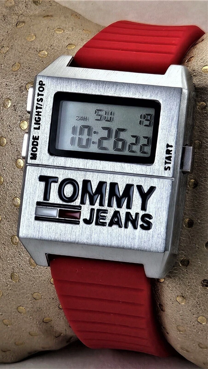 Tommy hilfiger digital watch new arrivals