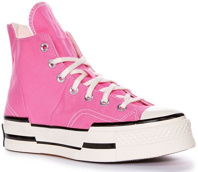 Converse Chuck 70 Plus Schnürschuhe High Top Pink A05466C Damen