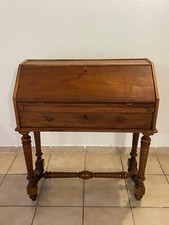 MOBILE SCRIVANIA A RIBALTA SECRETAIRE SCRITTOIO LEGNO ottime cond. SOLO RITIRO