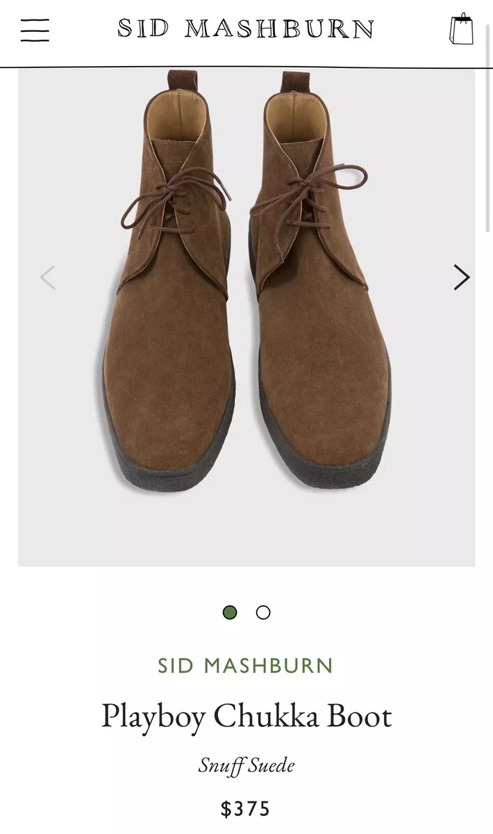 Playboy chukka boots clearance