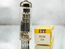 1x ECL86 EI 6GW8 Yuguslavia - ITT Ultra Rare HiFi Röhre Tube NEW in BOX