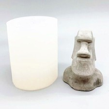 Easter Island Statue DIY Concrete Element Decoration Plaster Mold Cake Decoratio