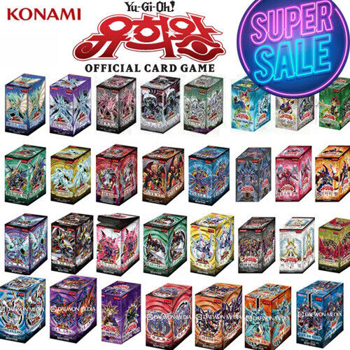 YUGIOH CARDS Booster Box / Korean Ver NEW Sealing Yu-Gi-Oh YUGIOH CARDS Booster Box / Korean Ver NEW Sealing Yu-Gi-Oh