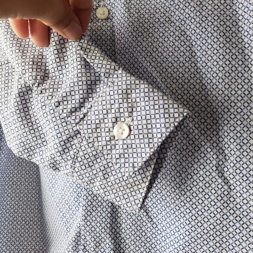Van Heusen Boys Size 8 Dress Shirt Long Sleeve Cotton Button Up Kids Youth - Picture 3 of 5