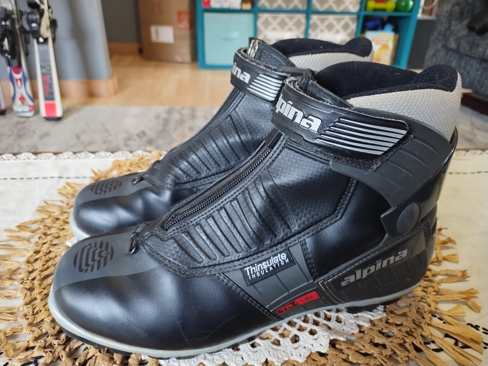 SALOMON Scarponi da sci di fondo Alpina TR 40 taglia 42 euro
