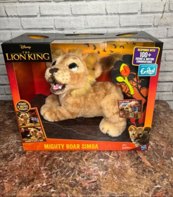 FurReal Mighty Roar SIMBA Disney The Lion King Interactive Plush