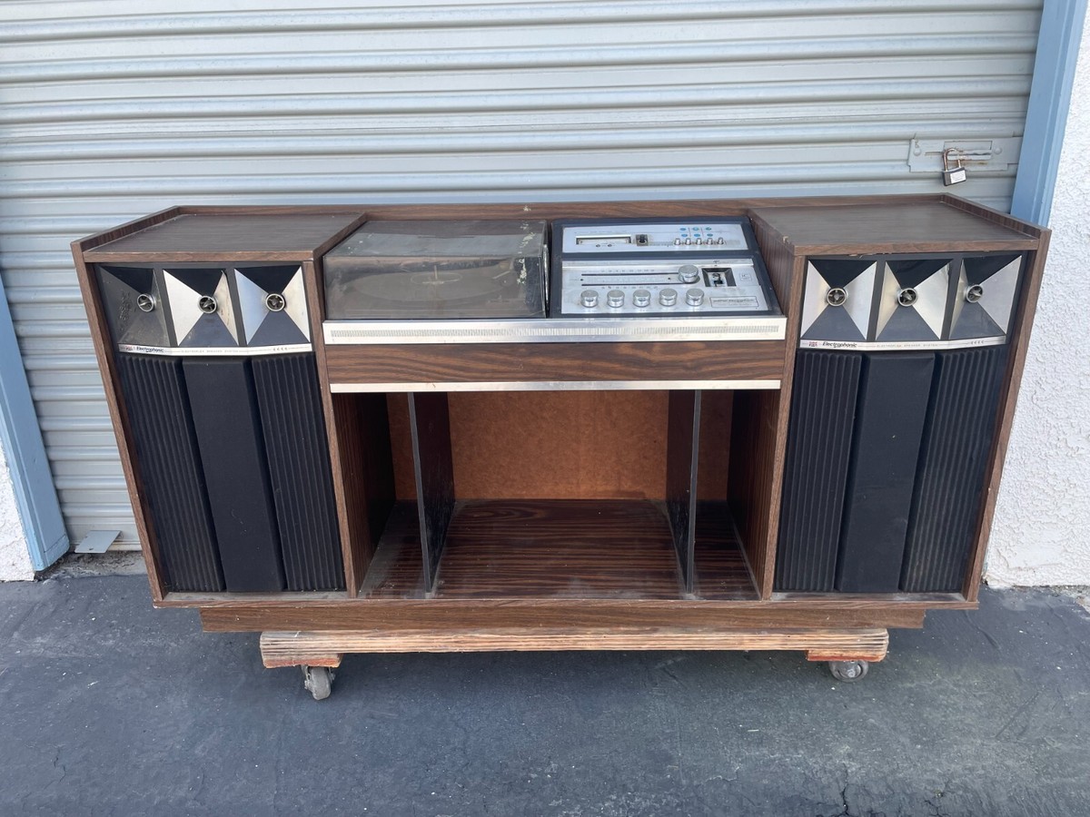 【激レア】ナショナルRS-750　ステレオ　TRACK STEREOPHONIC Morse Electrophonic Vintage Stereo 8track FM/AM Record