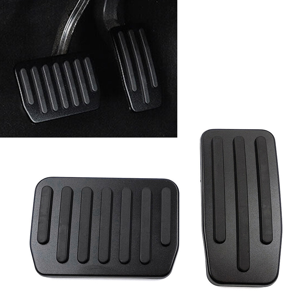 Brake Gas Pedal Pad Cover For Tesla Model 3 2017-2023 & Model Y 2020-2022 Black