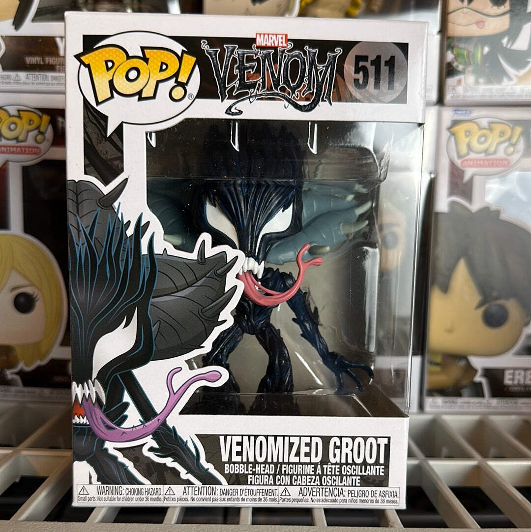 Funko POP! Marvel Venom Venomized Groot Figure #511! | eBay
