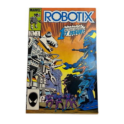 Robotix Volume 1 Number 1 Marvel Comics February 1986 