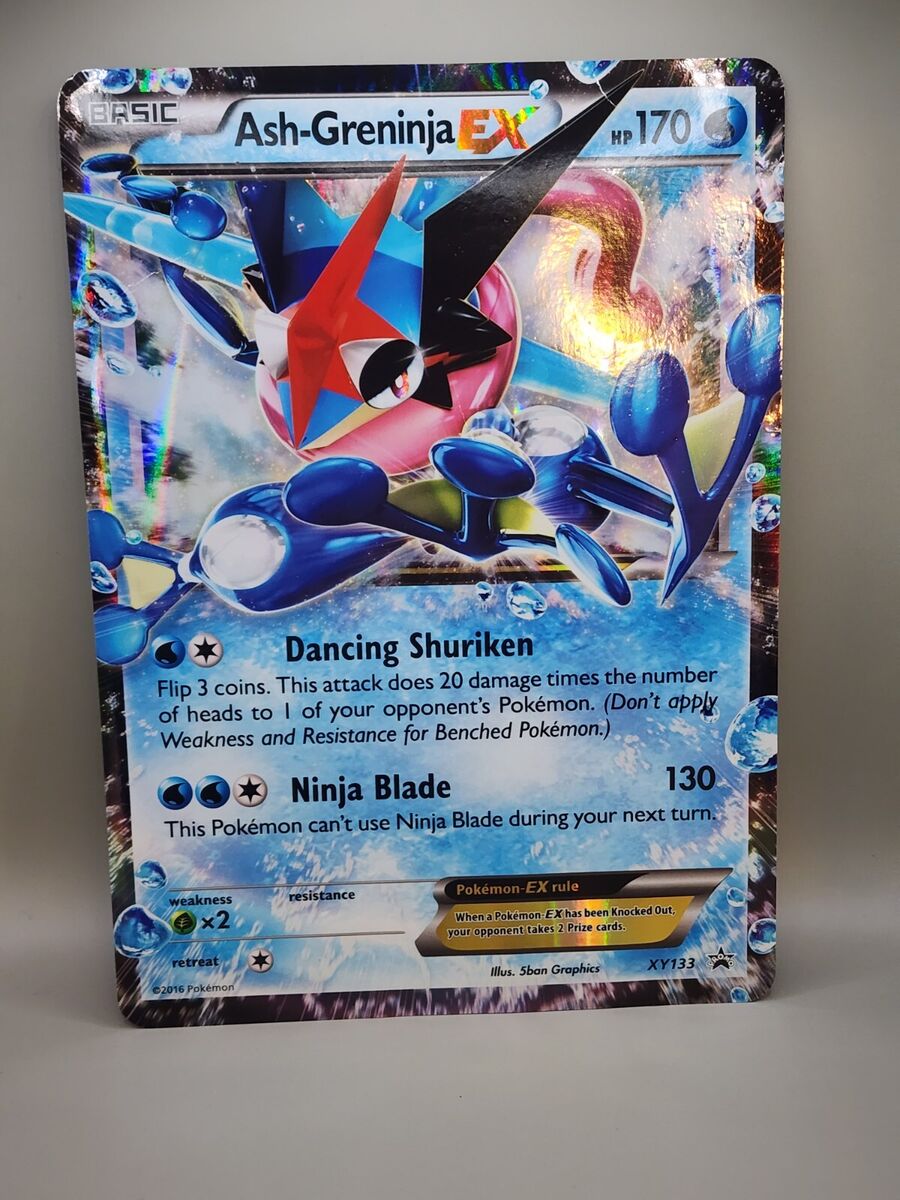 Pokemon TCG Black Star Promo, Ash-Greninja EX XY133 Holo Pokemon TCG Black Star Promo, Ash-Greninja EX XY133 Holo