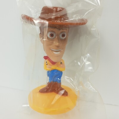 Toy Story WOODY Bobble Head Kelloggs Disney Pixar 3'' Cereal Toy Sealed In Bag