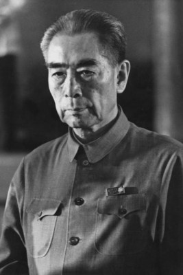Zhou Enlai, Premierminister der Volksrepublik China, 1974 4x6 Foto