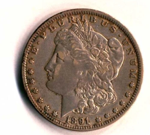 1891 O Morgan Silver Dollar $1 XF