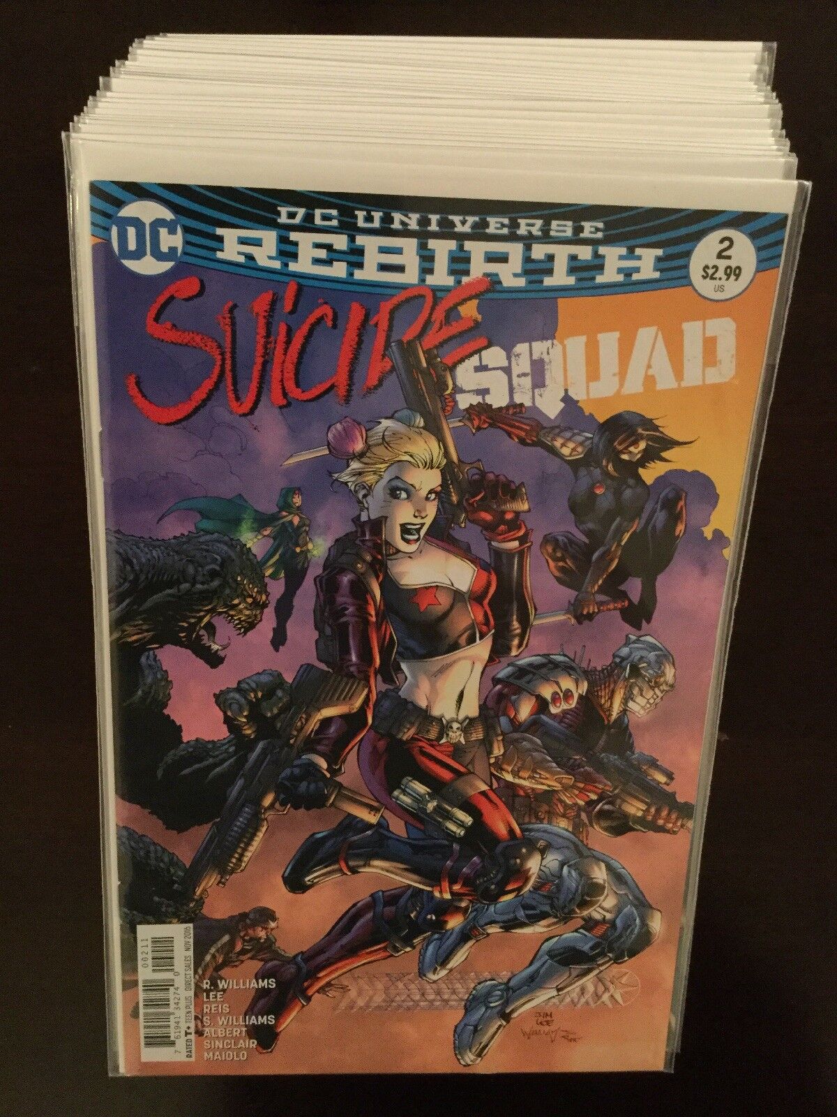 Suicide Squad Rebirth Lot 0f 26 Books, #s 2-30 Not Complete (DC Comics)