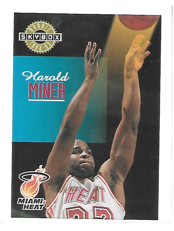1992-93 SkyBox #360 Harold Miner SP RC