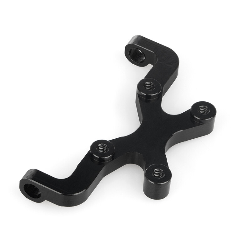 Staffa Paraurti SCX24 Staffa Montaggio Paraurti Posteriore In Alluminio Per Axial SCX24 JLU - Compatibile Con Modellini RC Crawler Scala 1:24 Ricambio KYX SCX24