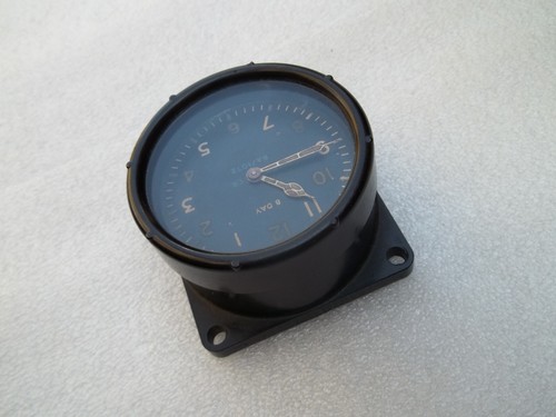WW2 RAF/ Air Ministry 8 Day 6A/1072 Aircraft Clock For Repair - Picture 7 of 13