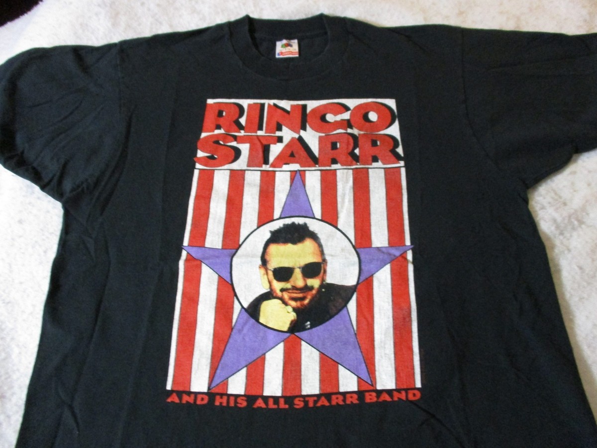 RINGO STARR VINTAGE 1992 TOUR T-SHIRT-LARGE TODD RUNDGREN JOE