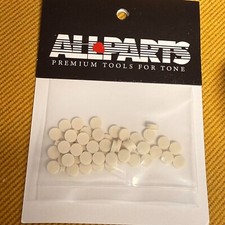 LT-8487-000 50 Guitar Fingerboard 1/4" Inlay Dots Light Clay Color 6.3mm