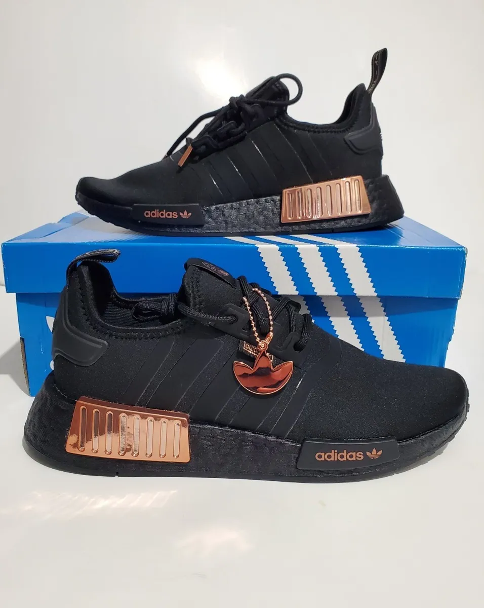 adidas nmd r1 black and rose gold
