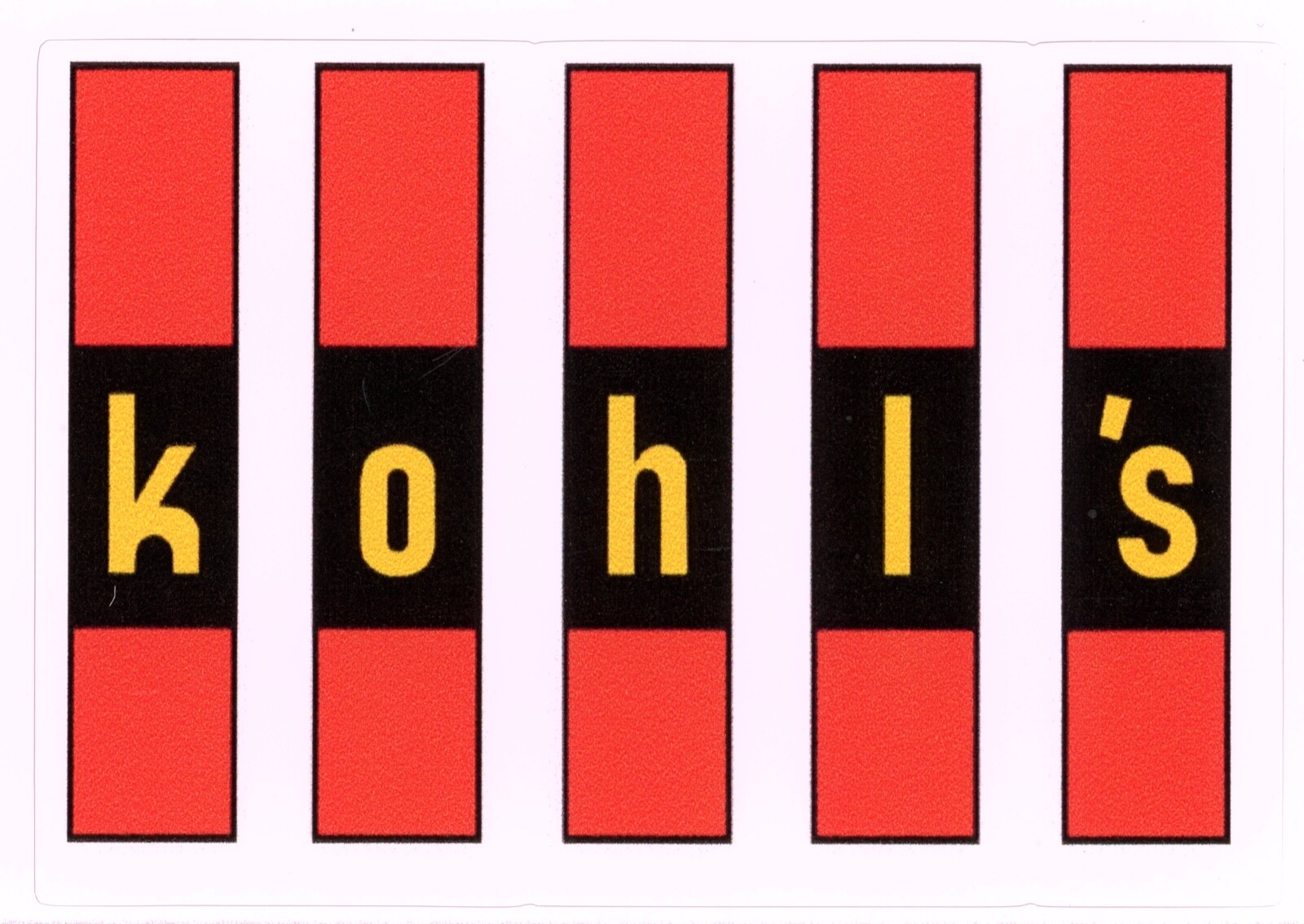 Kohl's Food Stores (Food Emporium) Logo Sticker (Reproduction) eBay