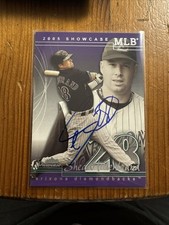 Shea Hillenbrand Signed Autographed 2005 Showcase baseball card autographed
