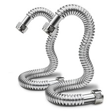 Stainless Steel Corrugated Water Heater Connector Flexible for Water Heater W...