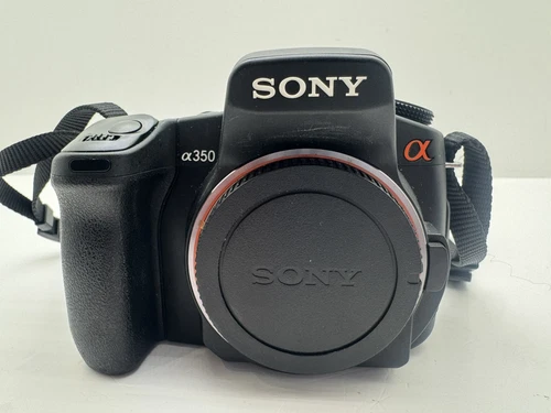 📸 Sony Alpha 350 DSLR Kamera Camera Gehäuse 14 MP - Live View A350 - BODY - Bild 2 von 24