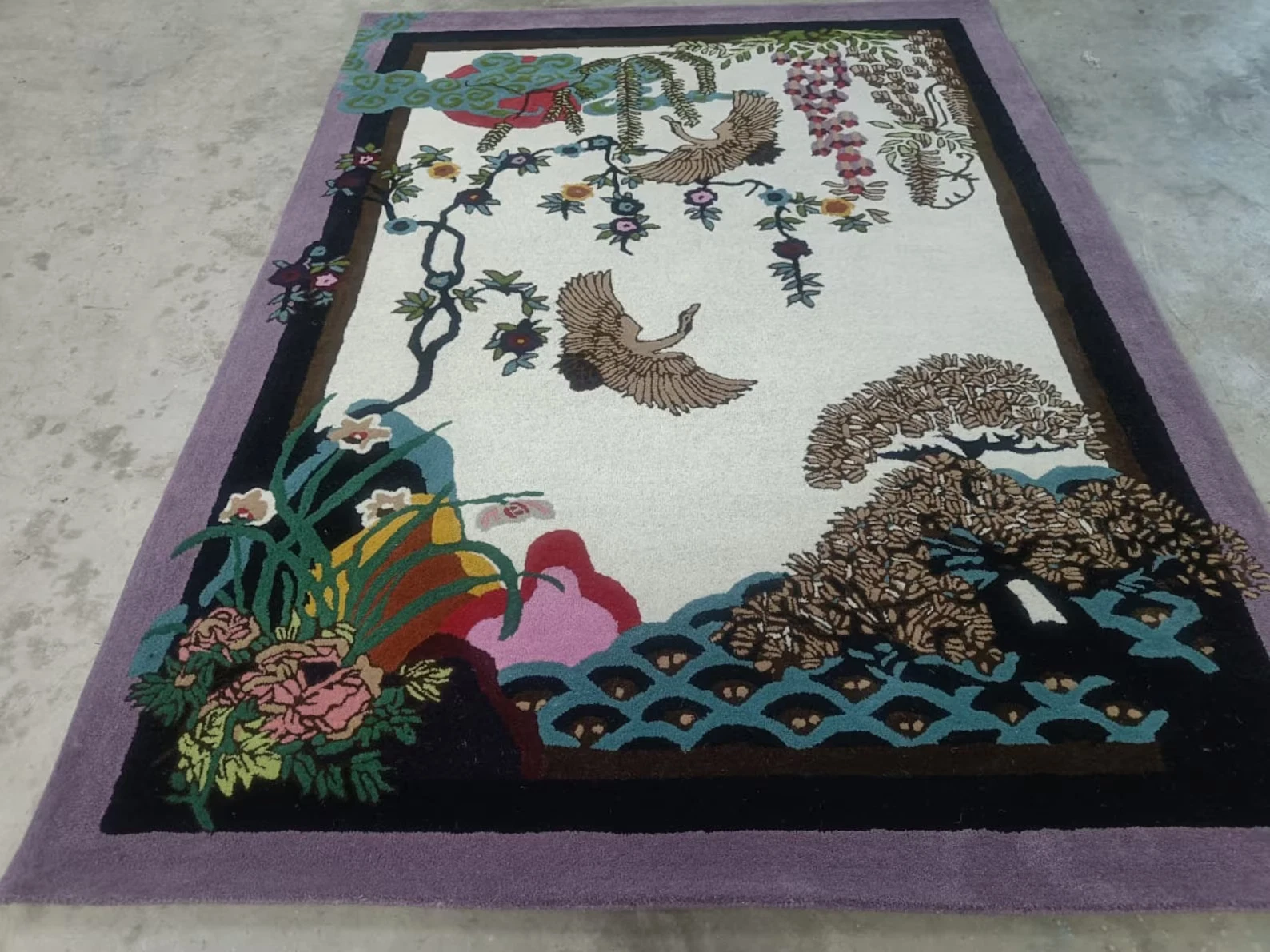 Hand Tufted Pictorial Rug | Woollen Rugs For Your Beautiful Home And Living Room