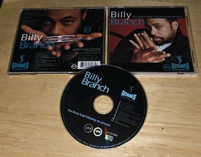 The Blues Keep Following Me Around Billy Branch CD, 1995, Gitanes PLAY TESTED 