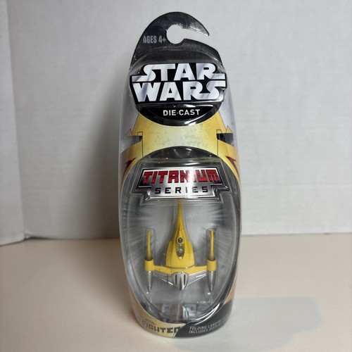Star Wars Titanium Series Naboo N-1 Starfighter, Die Cast 2005 NEW