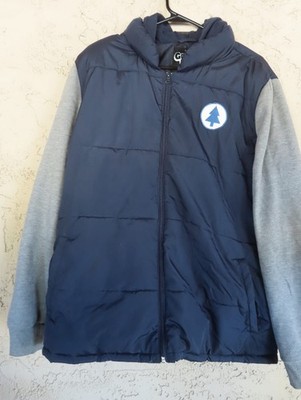 Disney Gravity Falls Unisex Full Zip Puffy Vest Hoodie Jacket Size 2XL
