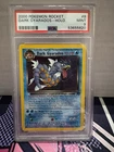 2000 POKEMON ROCKET  #8 DARK GYARADOS-HOLO PSA 9