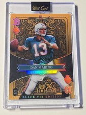 2026 wild Card 5 card draw Dan Marino 1/1 Black Tie Edition SP one of one Rare