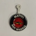 VINTAGE 1967 MATTEL HOT WHEELS REDLINE CUSTOM FLEETSIDE METAL BADGE
