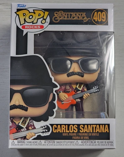 Carlos Santana 409 Funko Pop Rocks Vinyl