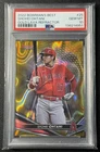 SHOHEI OHTANI PSA 10 2022 BOWMAN'S BEST #25 GOLD LAVA REFRACTOR 44/75 ANGELS GEM