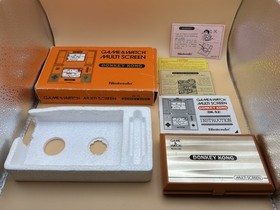Nintendo Game & Watch DONKEY KONG DK-52 1982 With Box