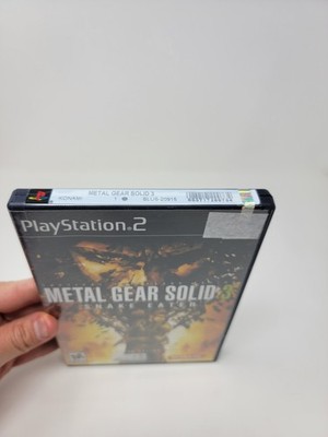 Metal Gear Solid 3 Snake Eater Konami Sony PlayStation 2 PS2 New - See Descrip.