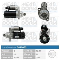 Meat & Doria Anlasser Starter 5010053 12V FüR VW Golf 5 1K1 Variant 1K5 Plus 5M1