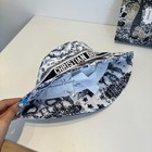 NEW Christian Dior Classic Printed Monogram Outdoor Casual Shade Bucket Hat Cap — photo 5